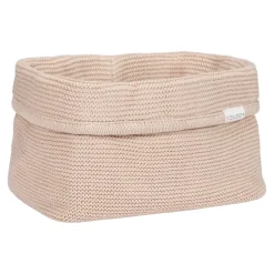 Discount Little Dutch Pflegeku00f6rbchen gestrickt grou00df Beige