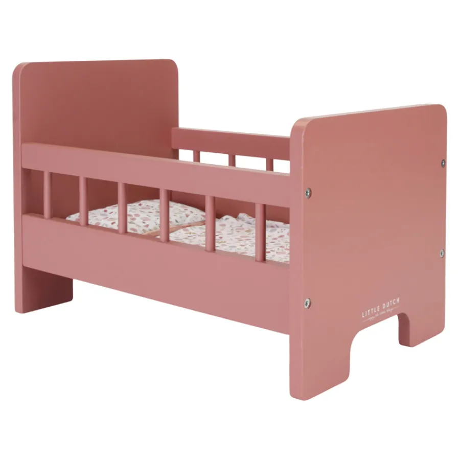 Discount Little Dutch Puppenbett inklusive Textilien