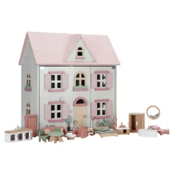 Best Little Dutch Puppenhaus aus Holz inkl. viel Zubehu00f6r