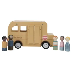Sale Little Dutch Schulbus aus Holz mit Figuren