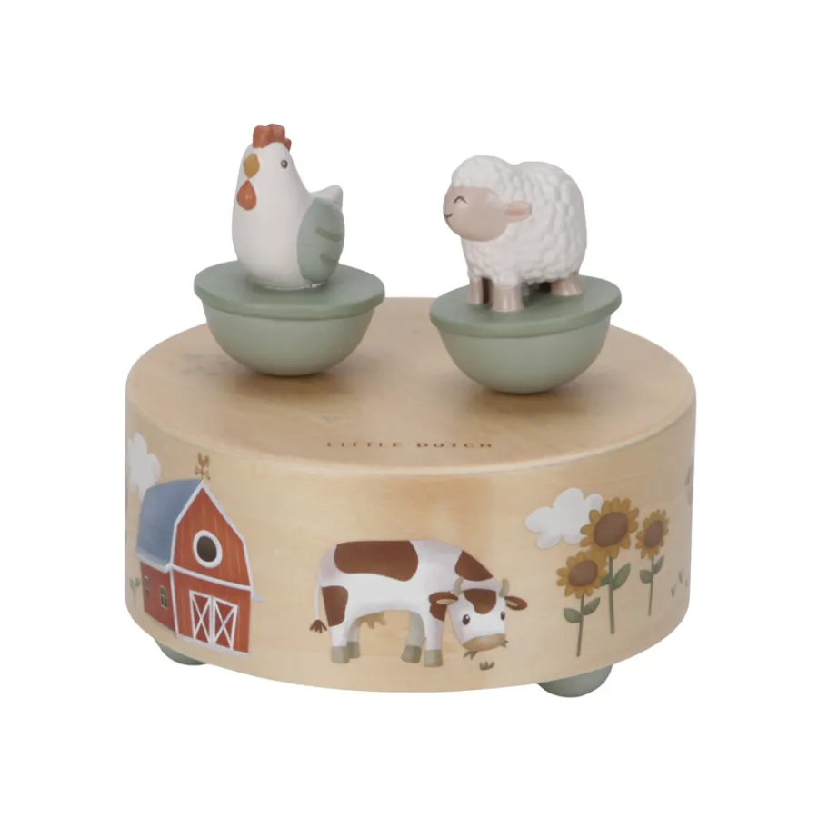Online Little Dutch Spieluhr aus Holz Little Farm