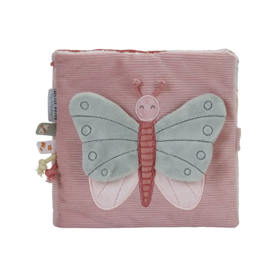 Discount Little Dutch Stoffbuch mit Aktivitu00e4ten Flowers & Butterflies