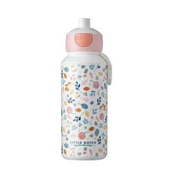 Hot Little Dutch Trinkflasche Pop-up Campus 400 ml Spring Flowers