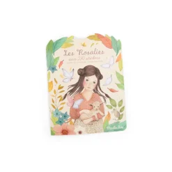 Hot Moulin Roty Malbuch mit 230 Stickern Rosalies