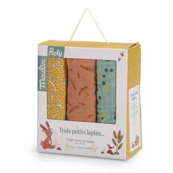 Hot Moulin Roty Mulltu00fccher Trois Lapins 3er-Set
