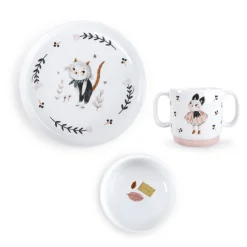 Clearance Moulin Roty Porzellangeschirr-Set Apru00e8s la Pluie