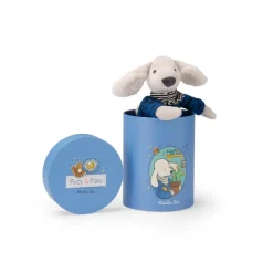 New Moulin Roty Puce&Pilou Plu00fcschtier Hund Pilou in Dose