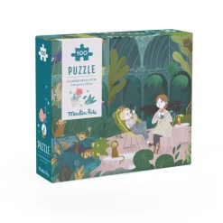 Clearance Moulin Roty Puzzle Im Garten 100-teilig