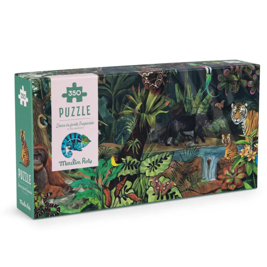 Best Moulin Roty Puzzle Regenwald 350-teilig