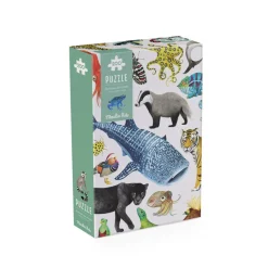 Clearance Moulin Roty Puzzle Tiere der Welt 200-teilig
