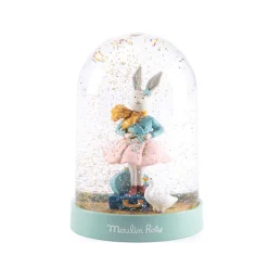 Online Moulin Roty Schneekugel Kaninchen