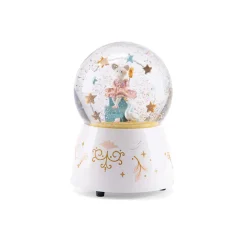 Moulin Roty Schneekugel mit Musik Maus