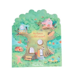 Best Moulin Roty Stickerheft La Grande Famille