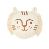 New Nobodinoz Kissen Bestickt Tiger Face Brown/ Natural