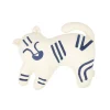 Clearance Nobodinoz Kissen Bestickt Tiger Blue/ Natural