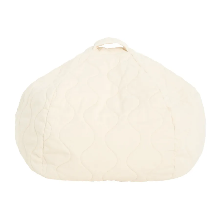 Clearance Nobodinoz Sitzsack Rund Gequiltet Landscape Natural