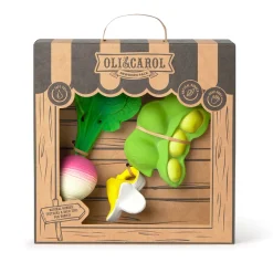 Hot Oli & Carol Geschenkbox fu00fcr Neugeborene Radish