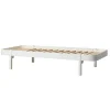 Best Oliver Furniture Bett Wood Lounger 90 x 200 Weiu00df