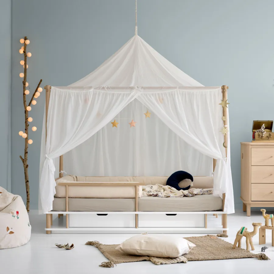 Outlet Oliver Furniture Camp Betthimmel Sahara weiu00df