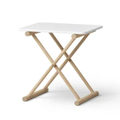 New Oliver Furniture Camp Nachttisch hoch weiu00df/Eiche