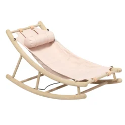 Discount Oliver Furniture Kleinkindwippe Wood Eiche/Rosa