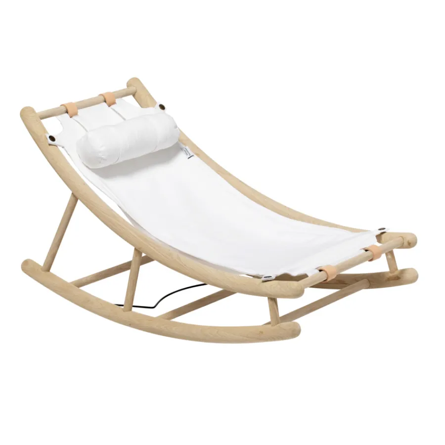 Outlet Oliver Furniture Kleinkindwippe Wood Eiche/Weiu00df