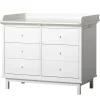 Online Oliver Furniture Seaside Wickelkommode 6 Schubladen Weiu00df
