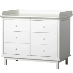 Online Oliver Furniture Seaside Wickelkommode 6 Schubladen Weiu00df