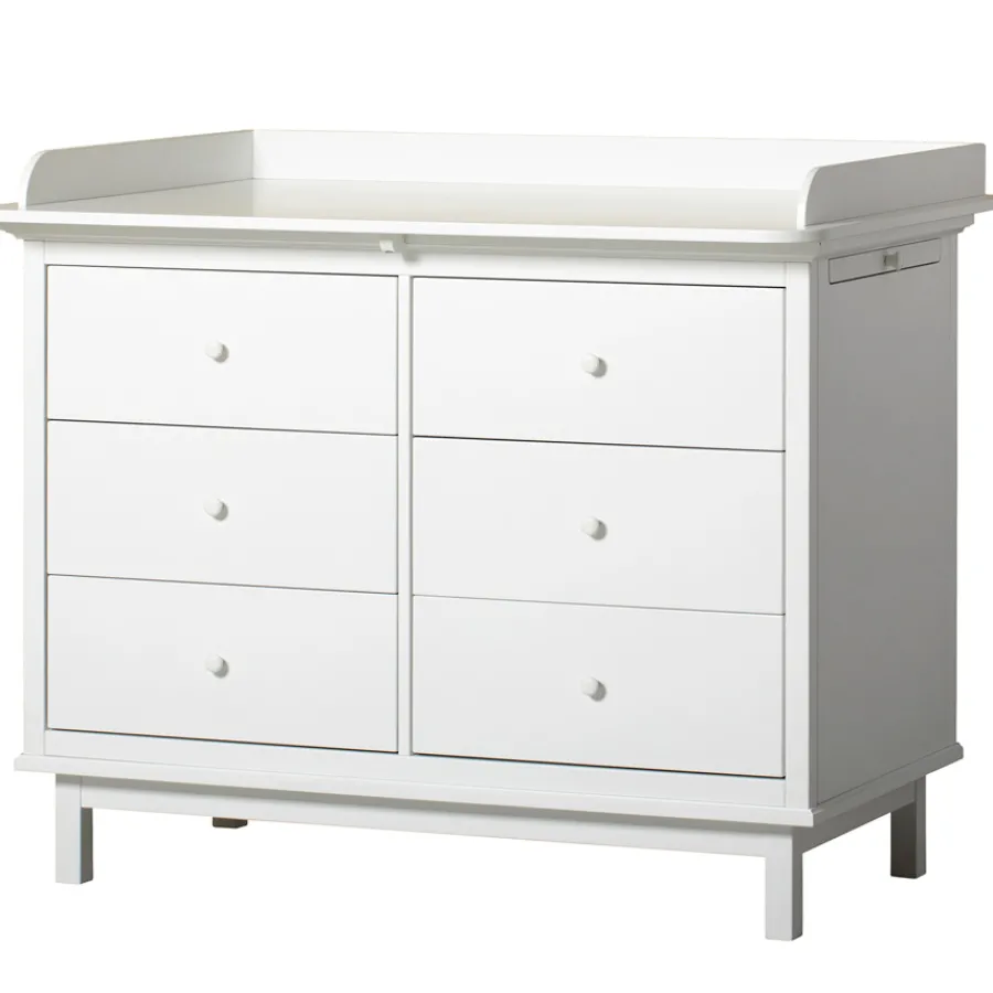 Online Oliver Furniture Seaside Wickelkommode 6 Schubladen Weiu00df