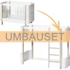 Sale Oliver Furniture Umbauset fu00fcr Baby- und Kinderbett Wood Mini+ zum halbhohen Hochbett Weiu00df/Eiche