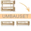 Sale Oliver Furniture Umbauset Wood Mini+ halbhohes Etagenbett zu 2 Juniorbetten Eiche