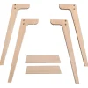 Online Oliver Furniture Wood Extra Tischbeinset Schreibtisch 66 cm