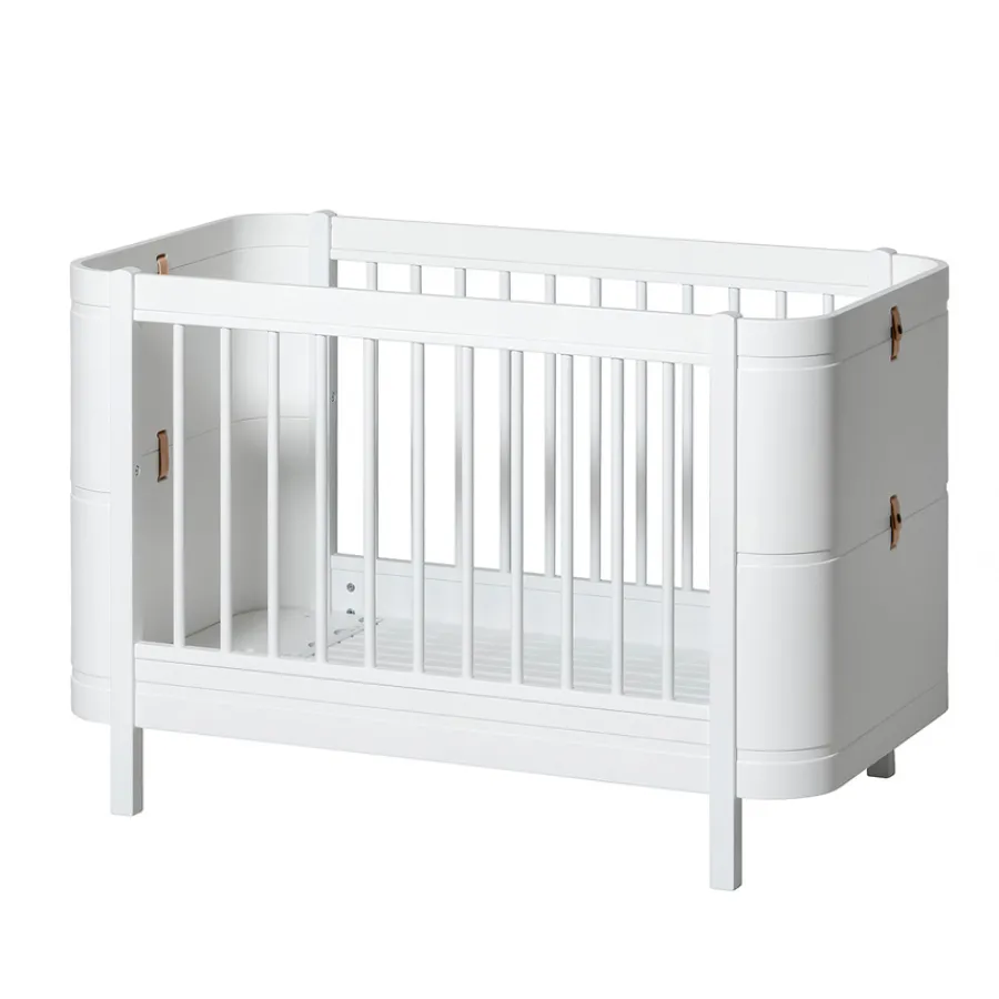 Hot Oliver Furniture Wood Mini+ Babybett Weiu00df exkl. Umbauset Juniorbett