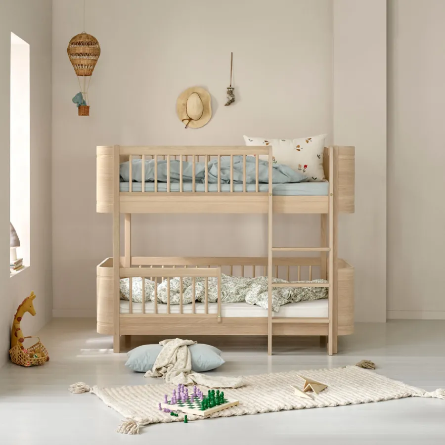 Discount Oliver Furniture Wood Mini+ halbhohes Etagenbett Eiche