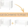 Best Oliver Furniture Wood Mini+ Geschwisterset - Ergu00e4nzung fu00fcr Mini+ Basic