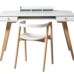 Best Oliver Furniture Wood Schreibtisch 66 cm & Armlehnstuhl Set
