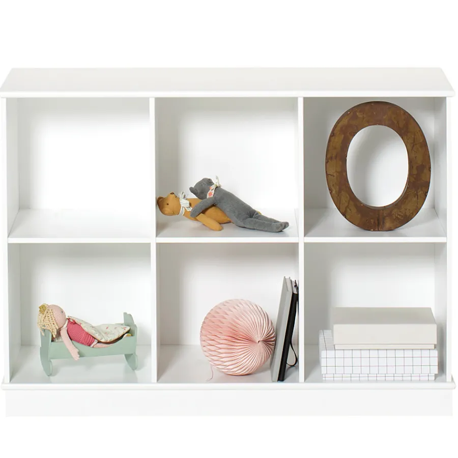 Discount Oliver Furniture Wood Stand-Regal 3 x 2 Horizontal mit Sockel