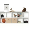 Discount Oliver Furniture Wood Wand-Regal 5 x 2 Horizontal