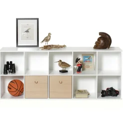 Discount Oliver Furniture Wood Wand-Regal 5 x 2 Horizontal