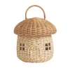 Outlet Olli Ella Korb aus Rattan Pilz Natural
