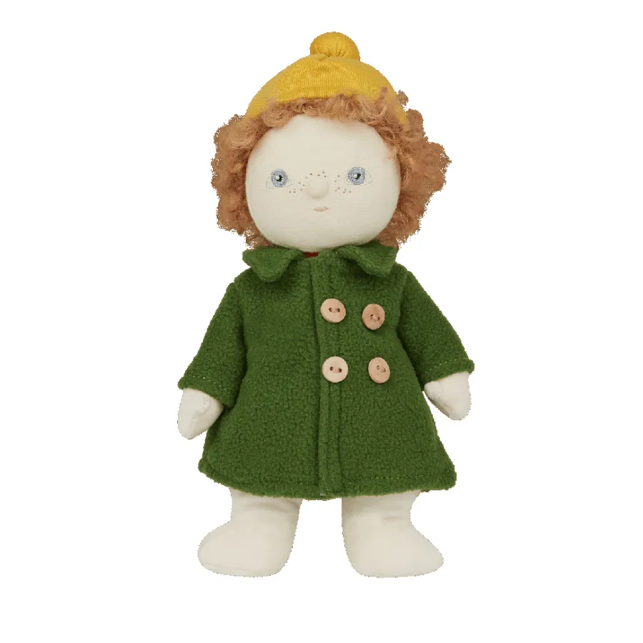 Best Olli Ella Stoffpuppe Dress Me Dinky Charlie Chestnut Green