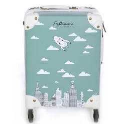 Outlet Pellianni Rollkoffer City Aqua