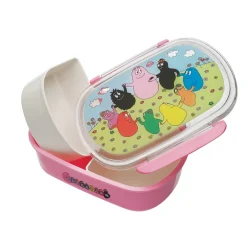 Clearance Petit Jour Paris Lunchbox Brotdose Barbapapa Rosa
