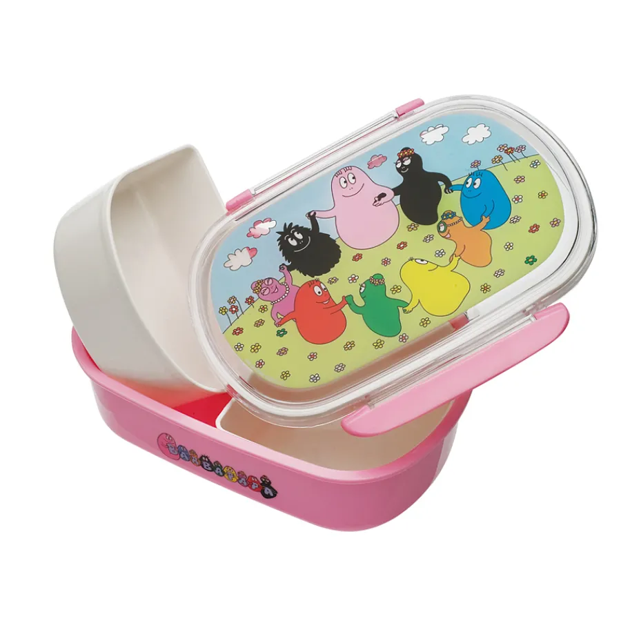 Clearance Petit Jour Paris Lunchbox Brotdose Barbapapa Rosa
