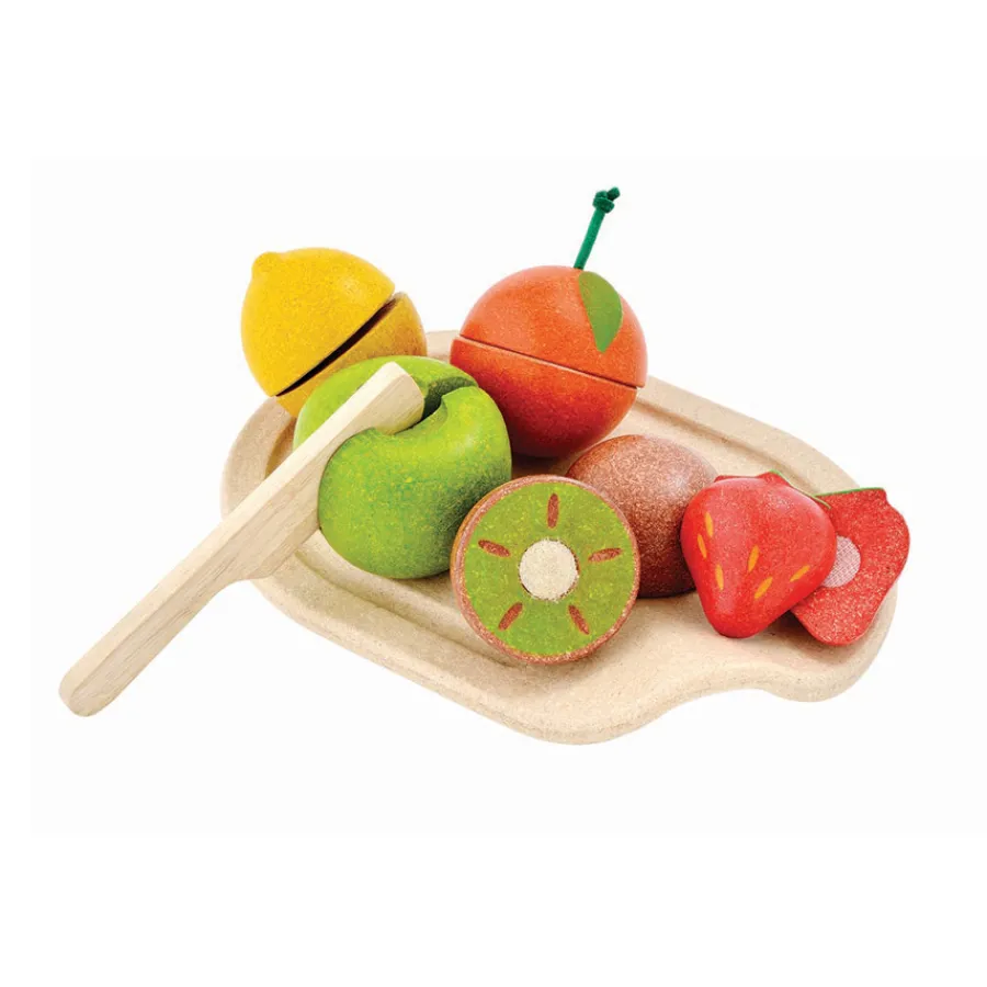 PlanToys Fru00fcchte zum Schneiden