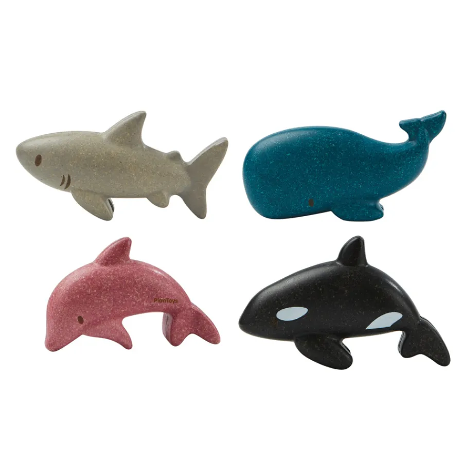 Hot PlanToys Meerestiere-Set 4-teilig