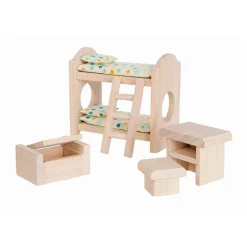 Clearance PlanToys Puppenhaus Kinderzimmer Classic