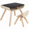 Outlet PlanToys Schreibtisch & Stuhl Schwarz