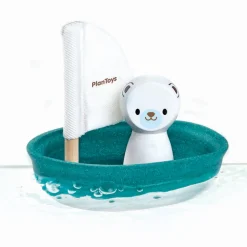 Outlet PlanToys Segelboot Eisbu00e4r