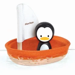 Discount PlanToys Segelboot Pinguin